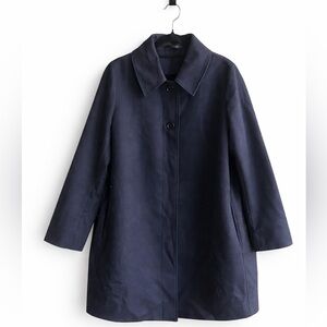 COS Dark Blue Women's Trench Coat